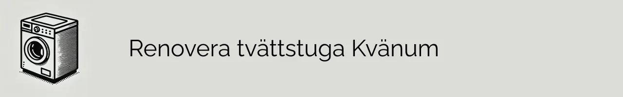 Renovera tvättstuga Kvänum